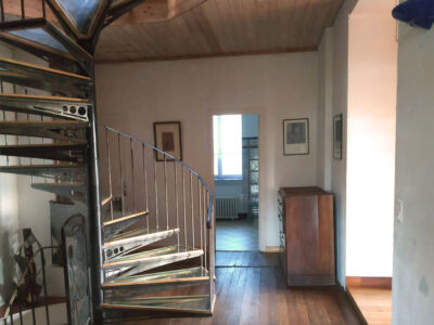 Aux ramieres grand gîte : Hall 1er étage